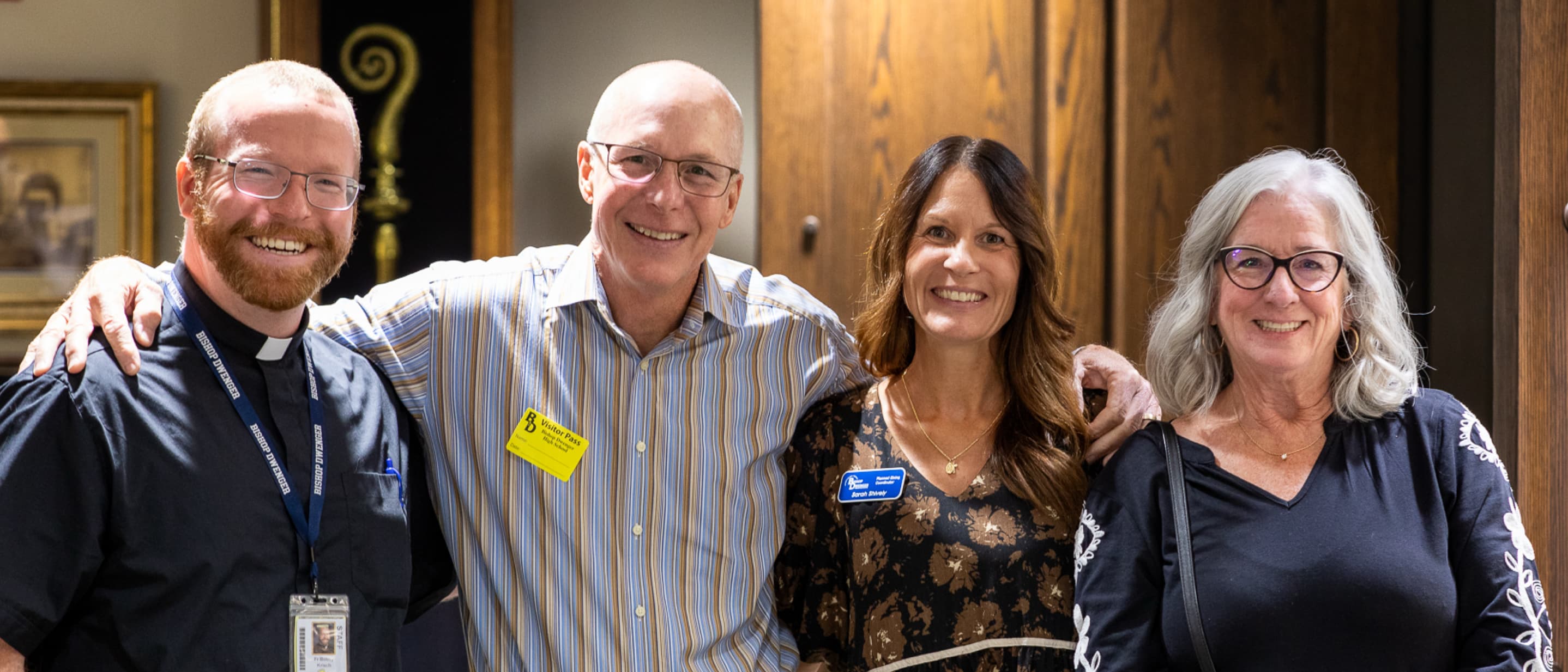 Sarah Shively (3rd from left) with 3 other people Sarah Shively (3rd from left) with 3 other people